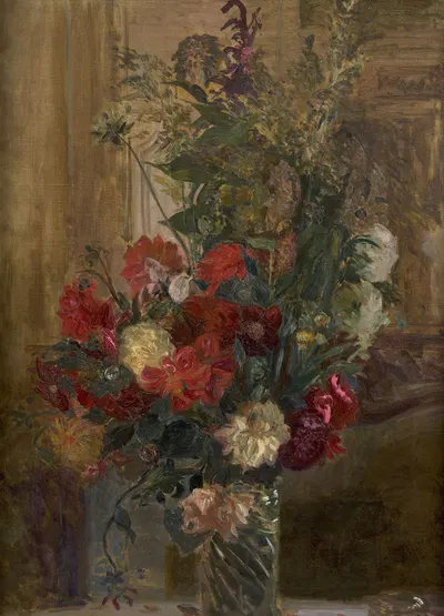 Bouquet de fleurs by Jacques-Émile Blanche — digital art print download