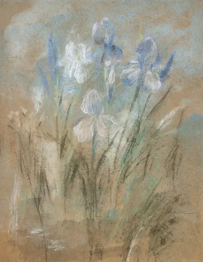 Irises by John Henry Twachtman — digital art print download