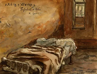 Cellule 62 dépôt de la Préfecture de Police by Armand Gautier, 1871 — digital art print download