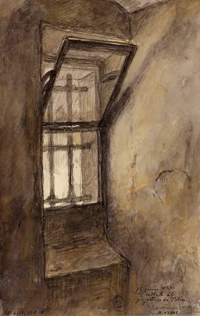 Cellule 64 dépôt de la Préfecture de Police by Арман Готье, 1871 — digital art print download