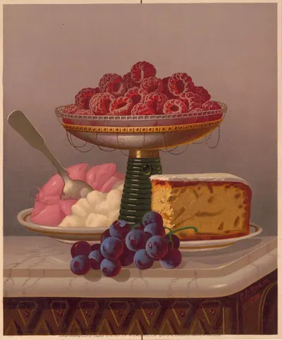 Dessert no. 4 by Carducius Plantagenet Ream, 1871 — digital art print download