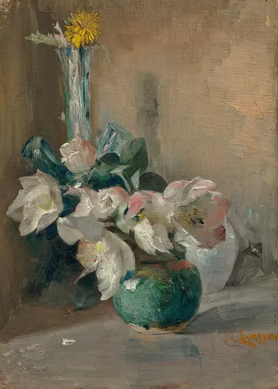 Christmas rose by Карл Ларссон, 1889 — digital art print download