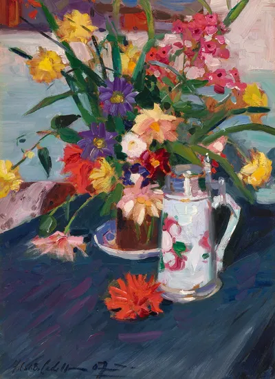 The German Tankard by Фрэнсис Кэмпбелл Бойло Каделл, 1907 — digital art print download