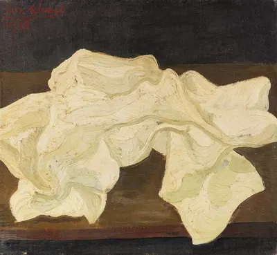 Gefaltetes weißes Tuch by Josef Scharl, 1933 — digital art print download