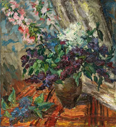 Blumenstillleben by Карл Хагемейстер, 1898 — digital art print download