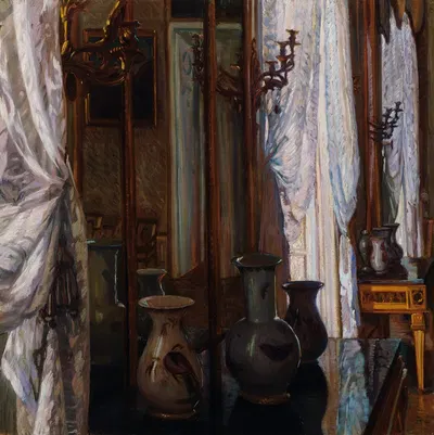 Interieur – Das Napoleon-Zimmer im Schloss Ludwigsburg by Вильгельм Леглер, 1914 — digital art print download