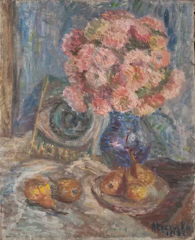 Still life by Aniela Łęczycka, 1936 — digital art print download