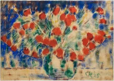 Roter Mohn by Кристиан Рольфс, 1925 — digital art print download