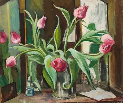 Tulips by Елена Еборович-Залеска — digital art print download