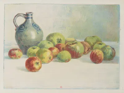 Les pommes by Анри-Шарль Герар, 1895 — digital art print download