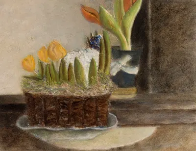 Flowers by Ян Спыхальский, 1943 — digital art print download