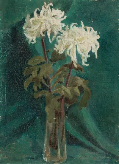 Chrysanthemums by Юлия Хроścелевска, 1918 — digital art print download