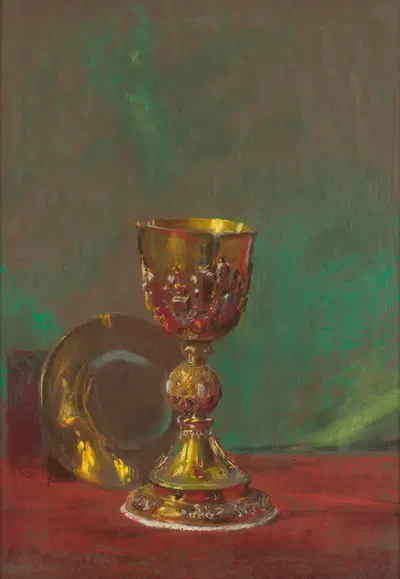 Chalice “made by King Sigismund III” by Леон Вычулковский, 1907 — digital art print download