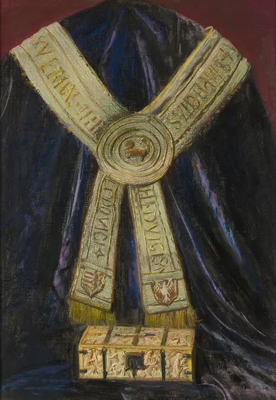Rationale and so-called box of Queen Jadwiga by Леон Вычулковский, 1907 — digital art print download