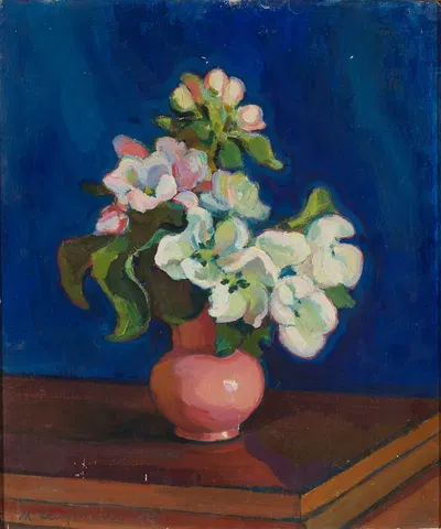 Apple blossom by Maria Czajkowska-Kozicka, 1914 — digital art print download