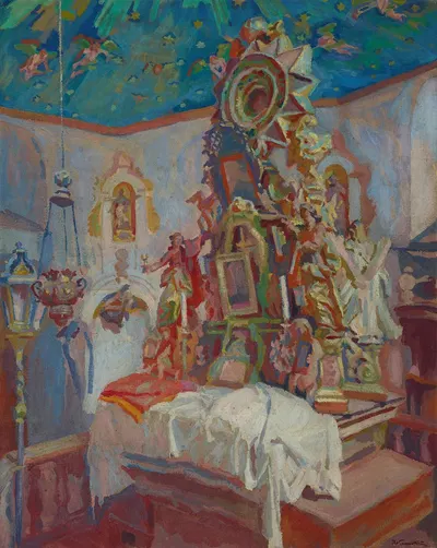 Forgotten Altar by Станислав Камоцкий, 1910-1914 — digital art print download