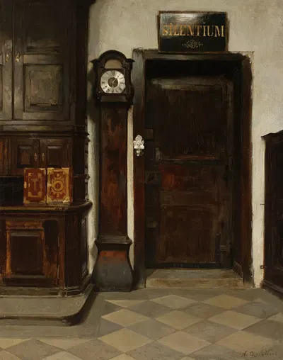 In the sacristy – Silentium by Владислав Чахурский — digital art print download