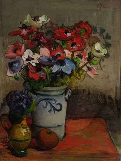 Anemones by Władysław Ślewiński, 1905 — digital art print download