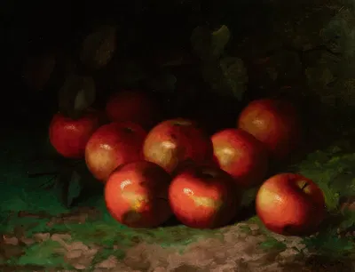 Still Life with Apples by Carducius Plantagenet Ream — digital art print download
