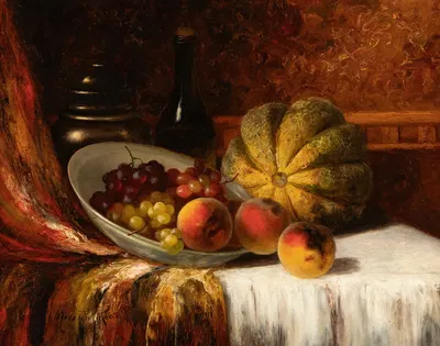 Fruit and Wine by Morston Constantine Ream — digital art print download
