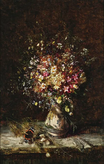 Feldblumen by Olga Wisinger-Florian, 1884 — digital art print download