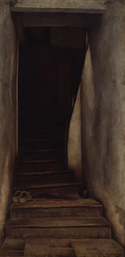 The Staircase by Эжен Лаерманс — digital art print download