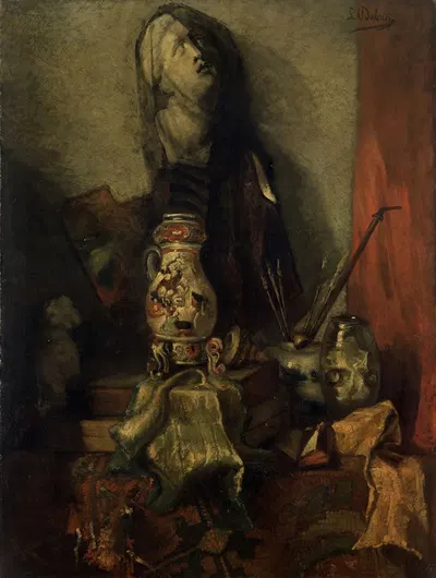 Still Life with Studio Objects by Луи Дюбуа — digital art print download