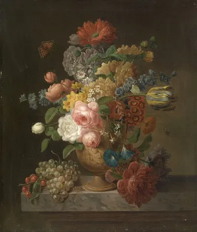 Flower Piece by Peter Faes, 1794 — digital art print download