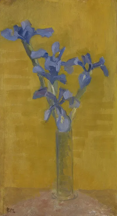 Irises by Пит Мондриан, 1910 — digital art print download