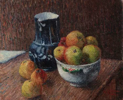 Nature morte, cruche et pommes by Гюстав Луазо, 1904 — digital art print download