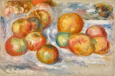 Composition, Pommes by Пьер-Огюст Ренуар, 1898 — digital art print download
