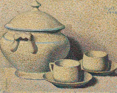 Untitled (Still Life) by Arthur Segal, 1908 — digital art print download