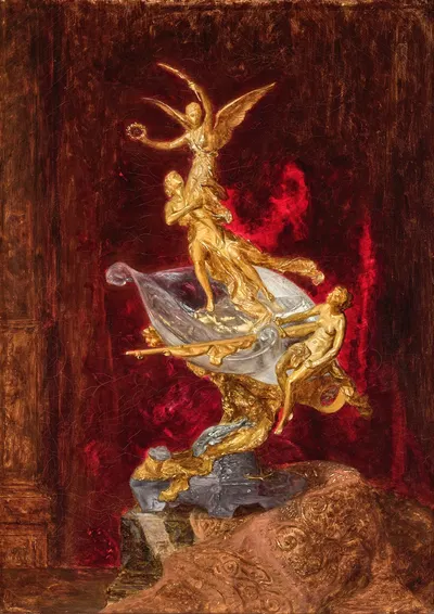 Nature morte à la Victoire de l'Hélice sur la Voile by Blaise-Alexandre Desgoffe — digital art print download