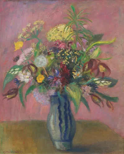 Blumenstillleben by Otto Modersohn, 1933 — digital art print download