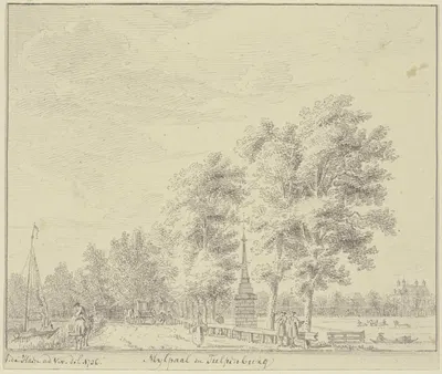 Mylpaal in Tulpinburg by Абрахам де Хаен младший, 1736 — digital art print download