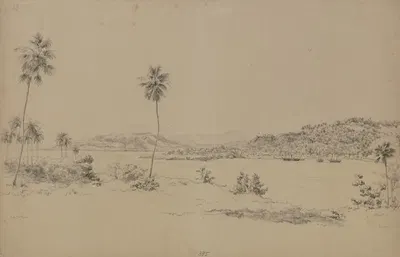 Baracoa mit Punta del Fraile by Адольф Хёффлер — digital art print download