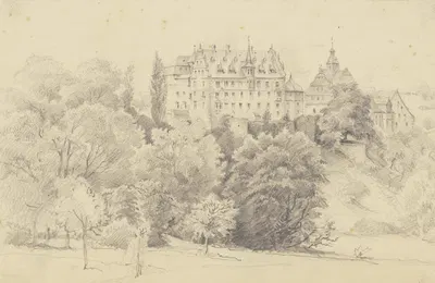Braunfels castle by Адольф Хёффлер — digital art print download