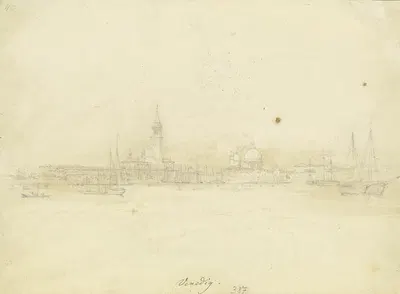 View on Venice by Адольф Хёффлер — digital art print download