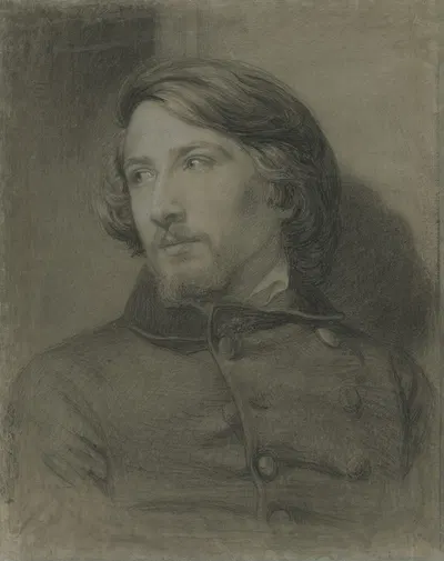 Bildnis des Frankfurter Kupferstechers Johann Eisenhardt by Angilbert Göbel — digital art print download