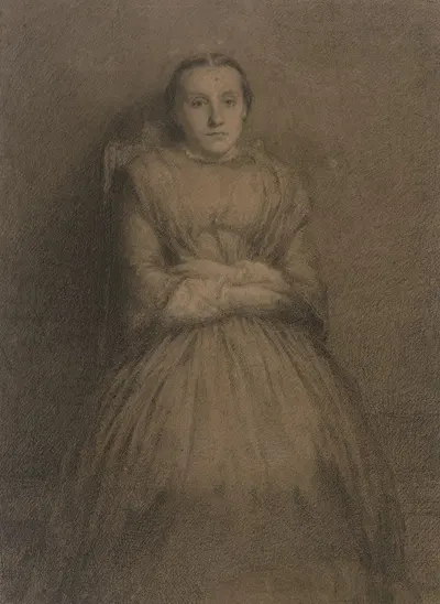 Katharina Elise Heislitz, erste Frau von Anton Burger by Angilbert Göbel — digital art print download
