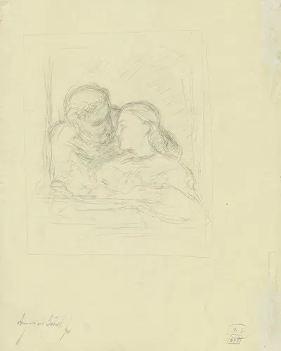Couple in the window by Angilbert Göbel — digital art print download