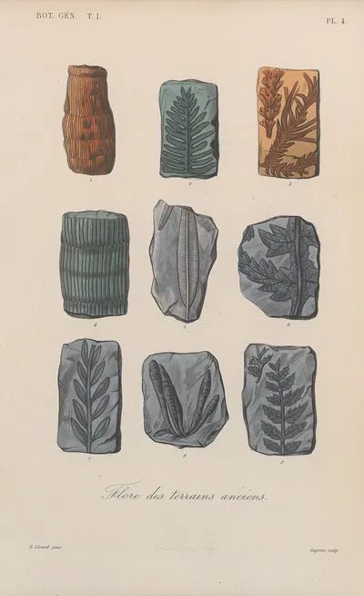 Traité de botanique générale Pl.004 by François Hérincq — digital art print download