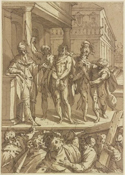 Ecce Homo by Бартоломео Пассаротти — digital art print download