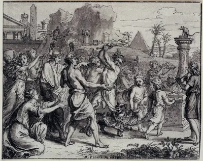 The Gods of Egypt by Бернар Пикара, 1718 — digital art print download