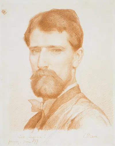 Self-portrait by Карл Фрайхерр фон Пидоль цу Квинтенбах, 1877 — digital art print download
