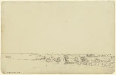 Blick über die Wrechener See by Каспар Давид Фридрих, 1801 — digital art print download