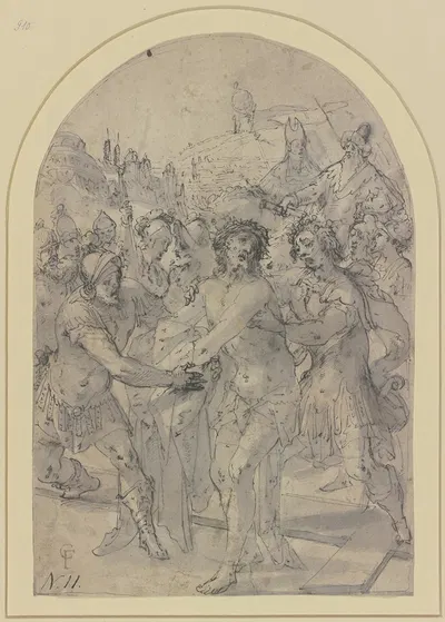 Divestment of Christ by Caspar Fraisinger — digital art print download
