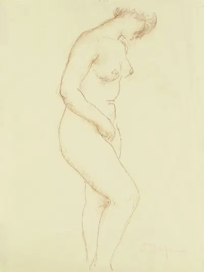 Female nude by Charles Despiau — digital art print download