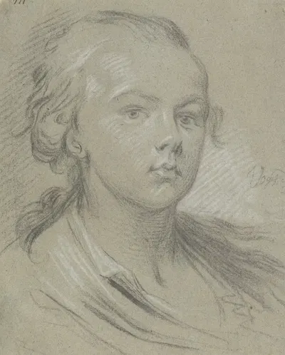 Bildnis des Anton Raphael Mengs by Christian Leberecht Vogel — digital art print download