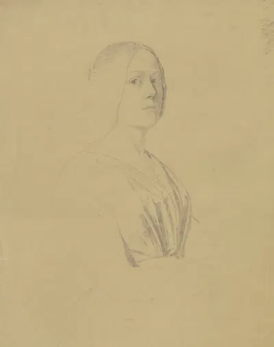 Eine Schwester des Künstlers by Christian Siedentopf — digital art print download